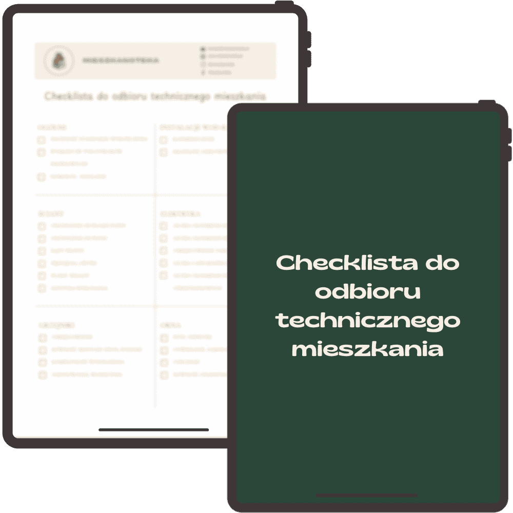 Checklista odbioru technicznego mieszkania